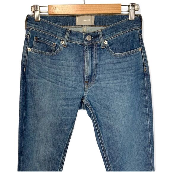 Everlane Hi Rise Skinny Medium Wash Size 26 Ankle Denim Jean (C13) - Picture 3 of 11